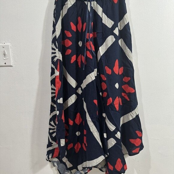 Desigual Flowy Abstract Wide Leg Cropped Multicolored Pants Sz 24 NWT 61P26M8 - Picture 5 of 13